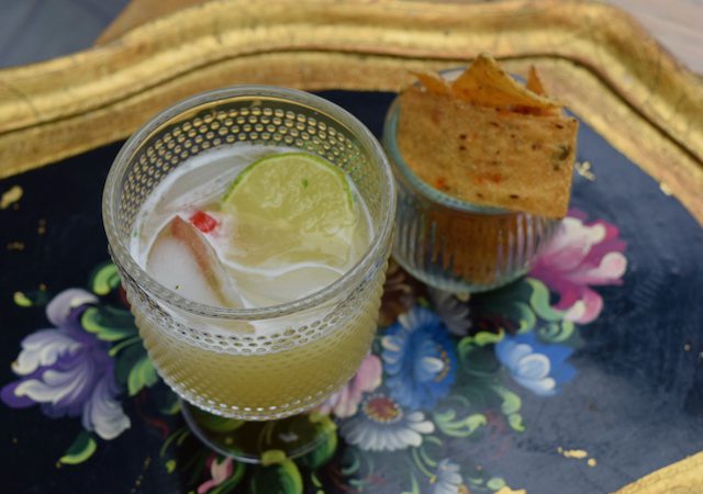 Picante Margarita recipe from Lucy Loves Food Blog