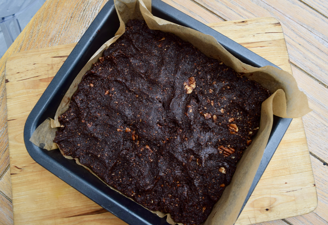 No Bake Healthy Brownies recipe from Lucy Loves Food Blog