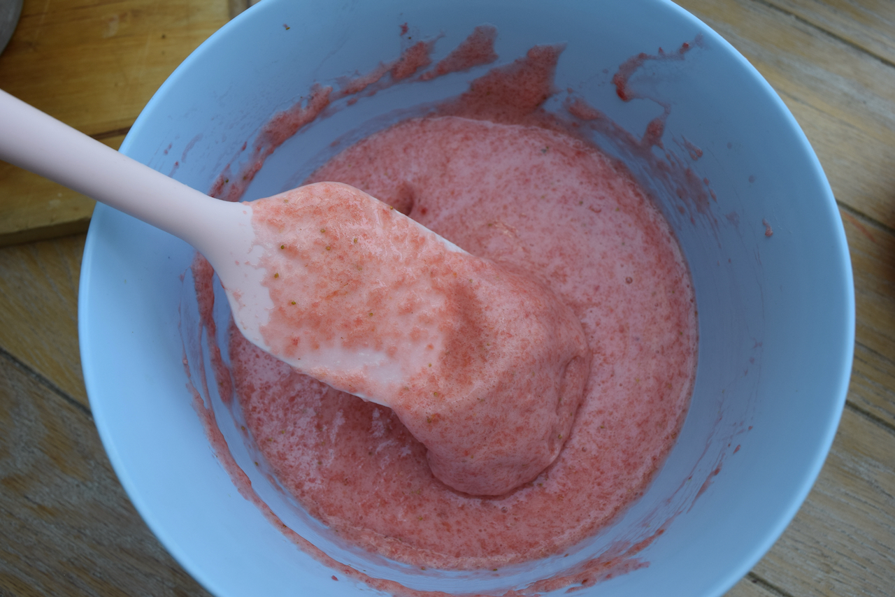 Strawberries and Cream Pie from Lucy Loves Food Blog