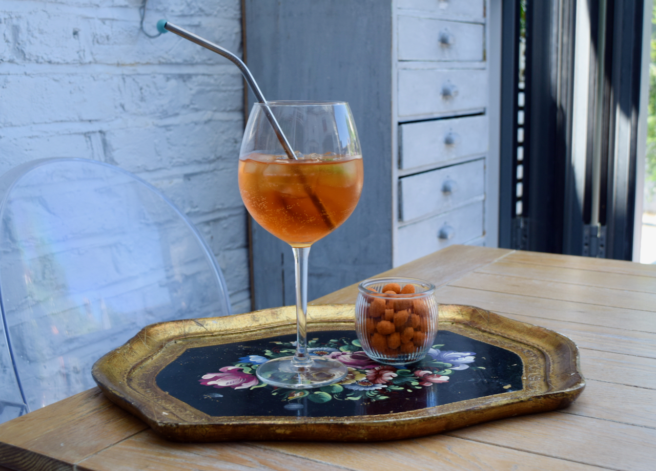 Aperol Sbagliato from Lucy Loves Food Blog
