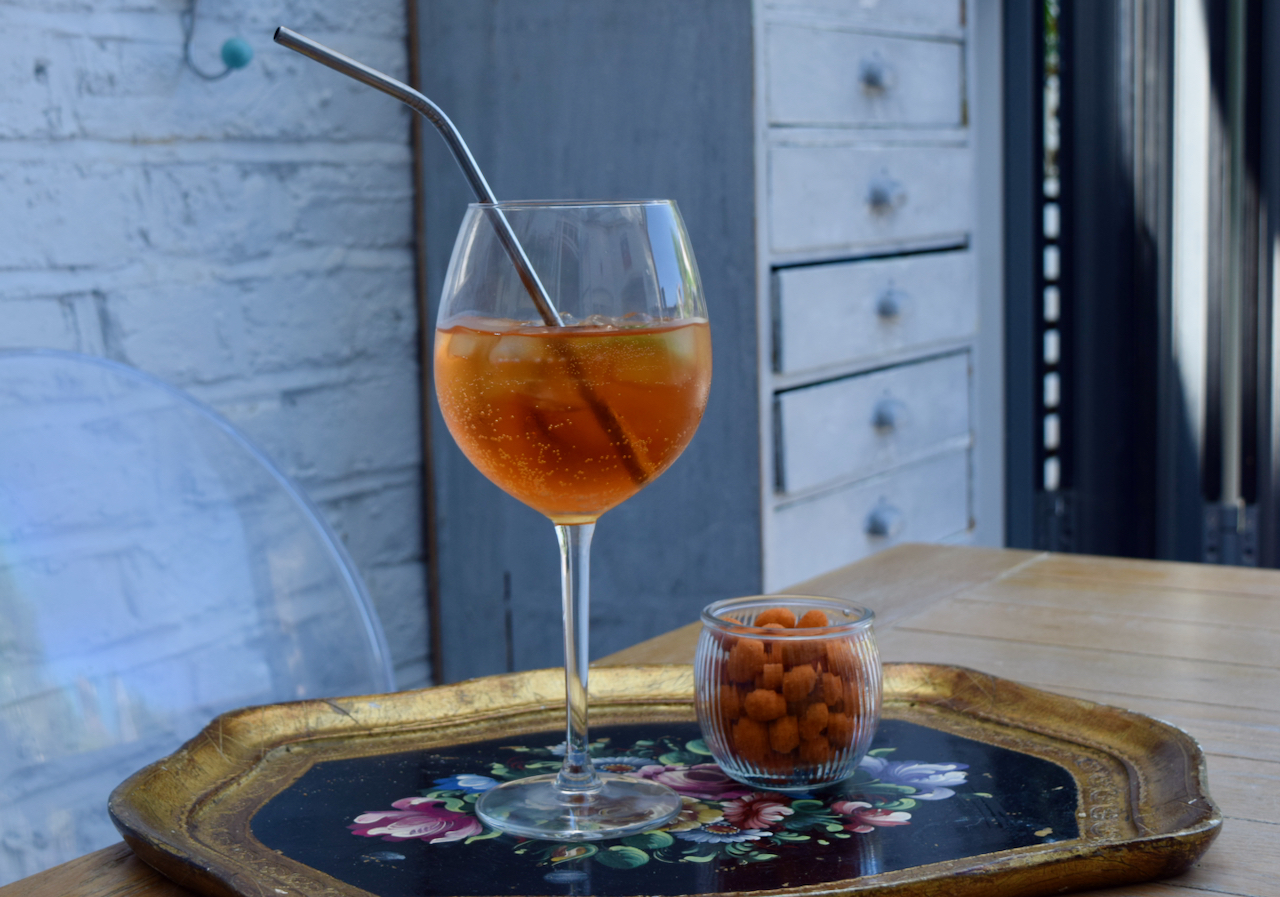 Aperol Sbagliato from Lucy Loves Food Blog