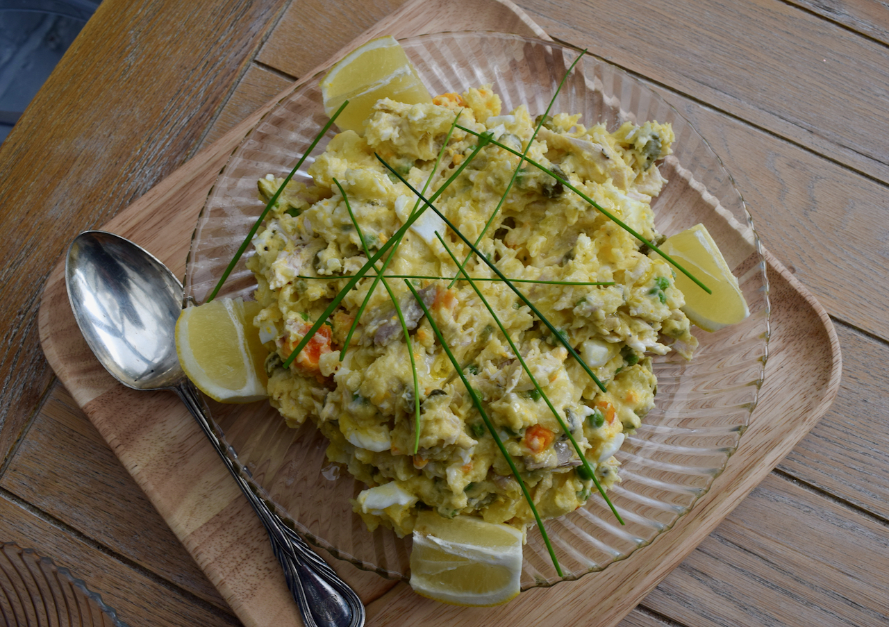 Persian Potato Salad recipe from Lucy Loves Food Blog