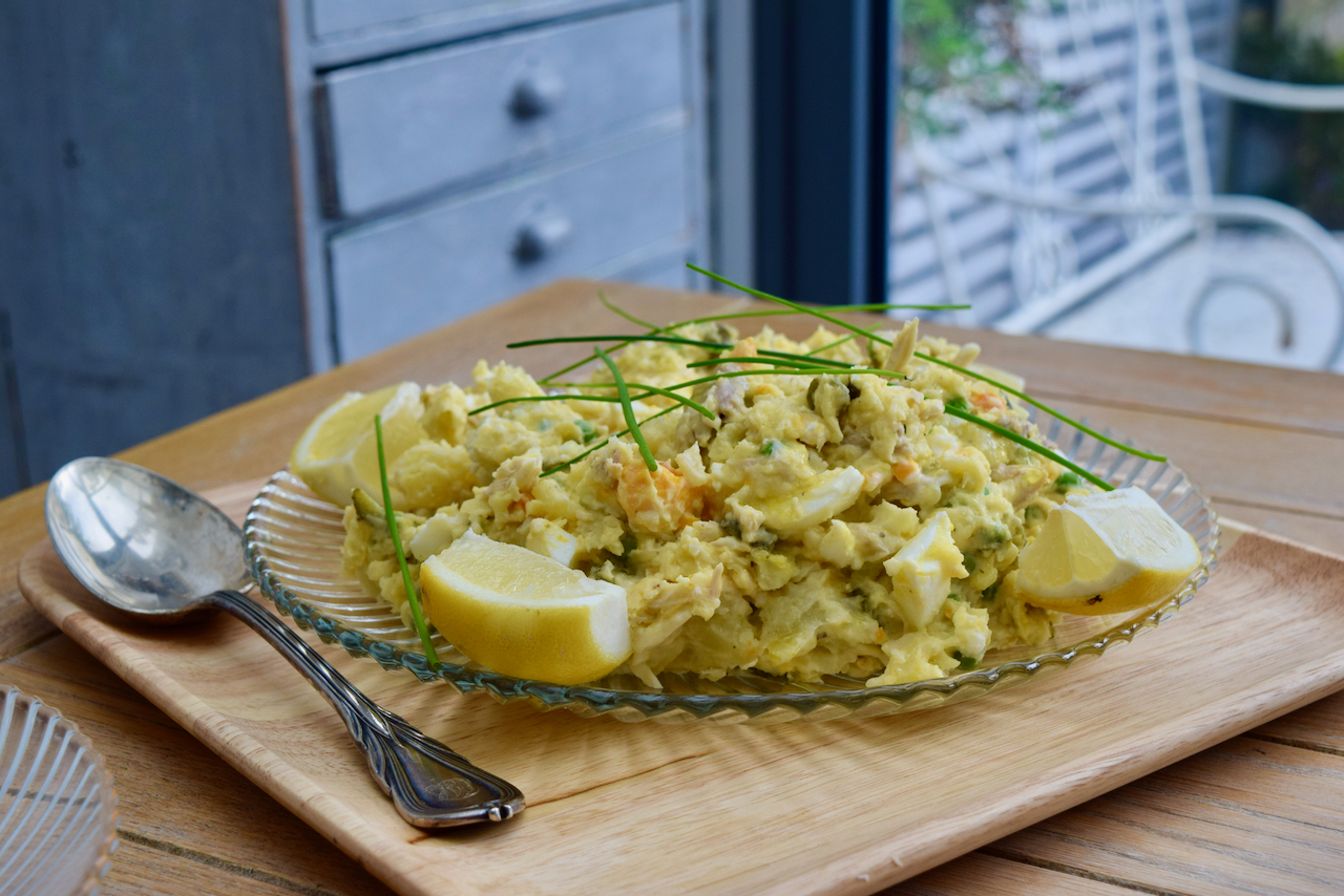 Persian Potato Salad recipe from Lucy Loves Food Blog