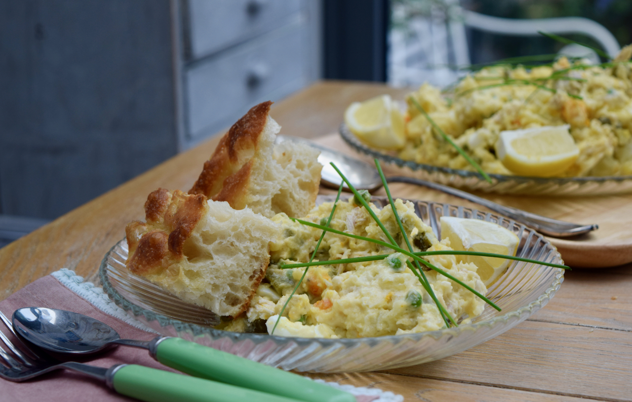 Persian Potato Salad recipe from Lucy Loves Food Blog