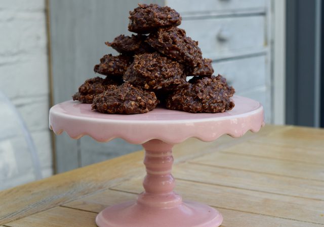 No Bake Chocolate Peanut Butter Cookies recipe Lucy Loves Food Blog