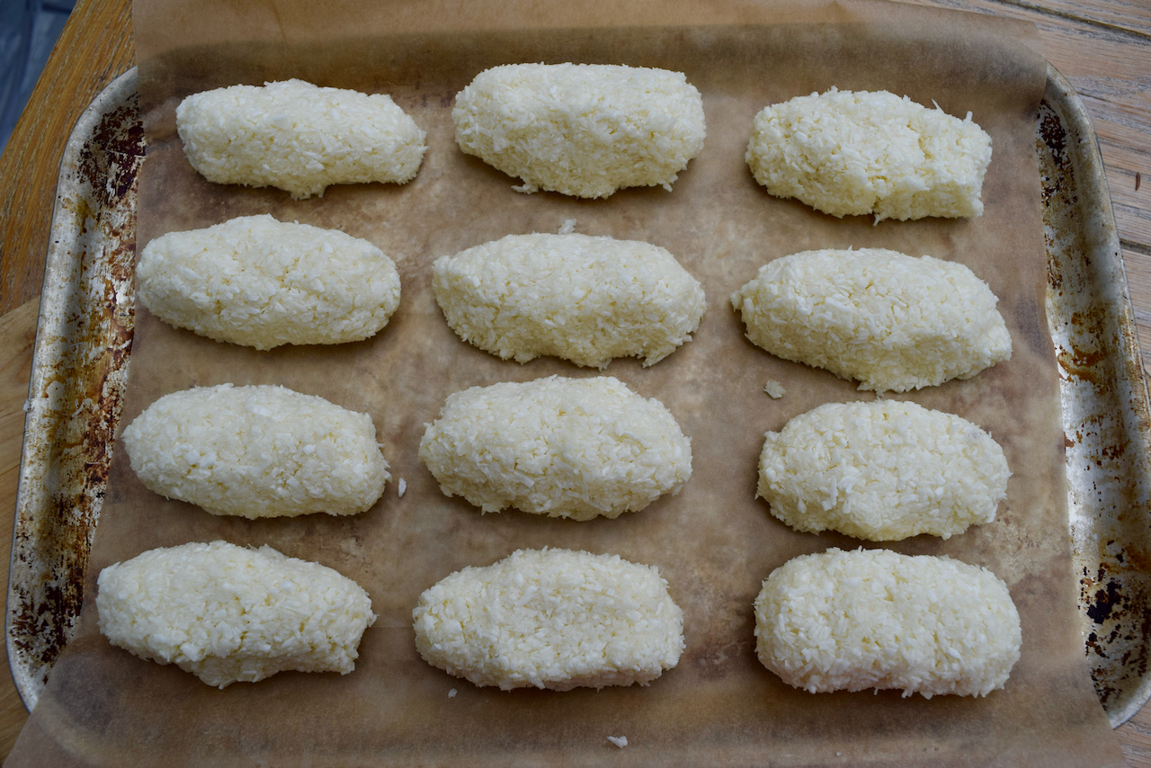 Homemade Bounty Bars recipe from Lucy Loves Food Blog