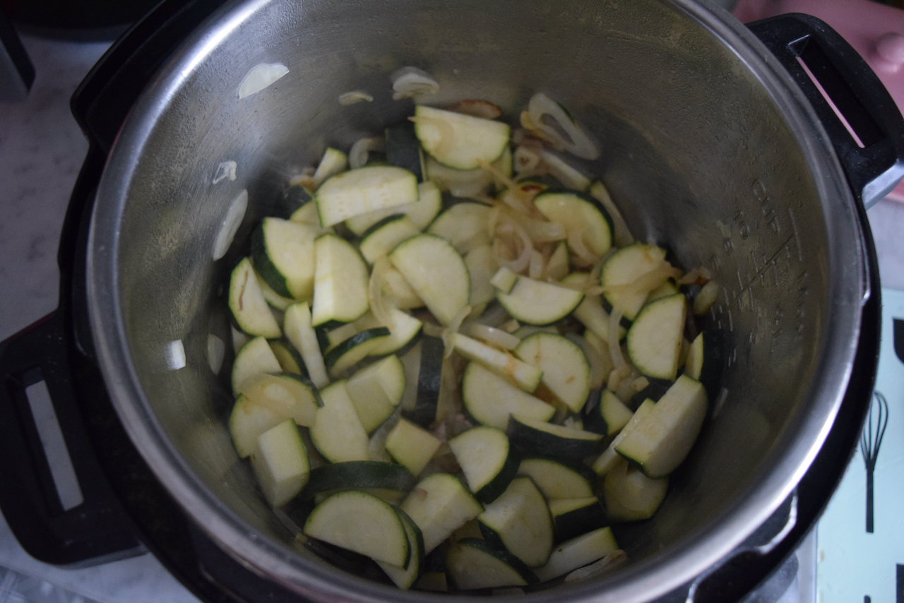 Summer Courgette and Parmesan Soup from Lucy Loves Food Blog