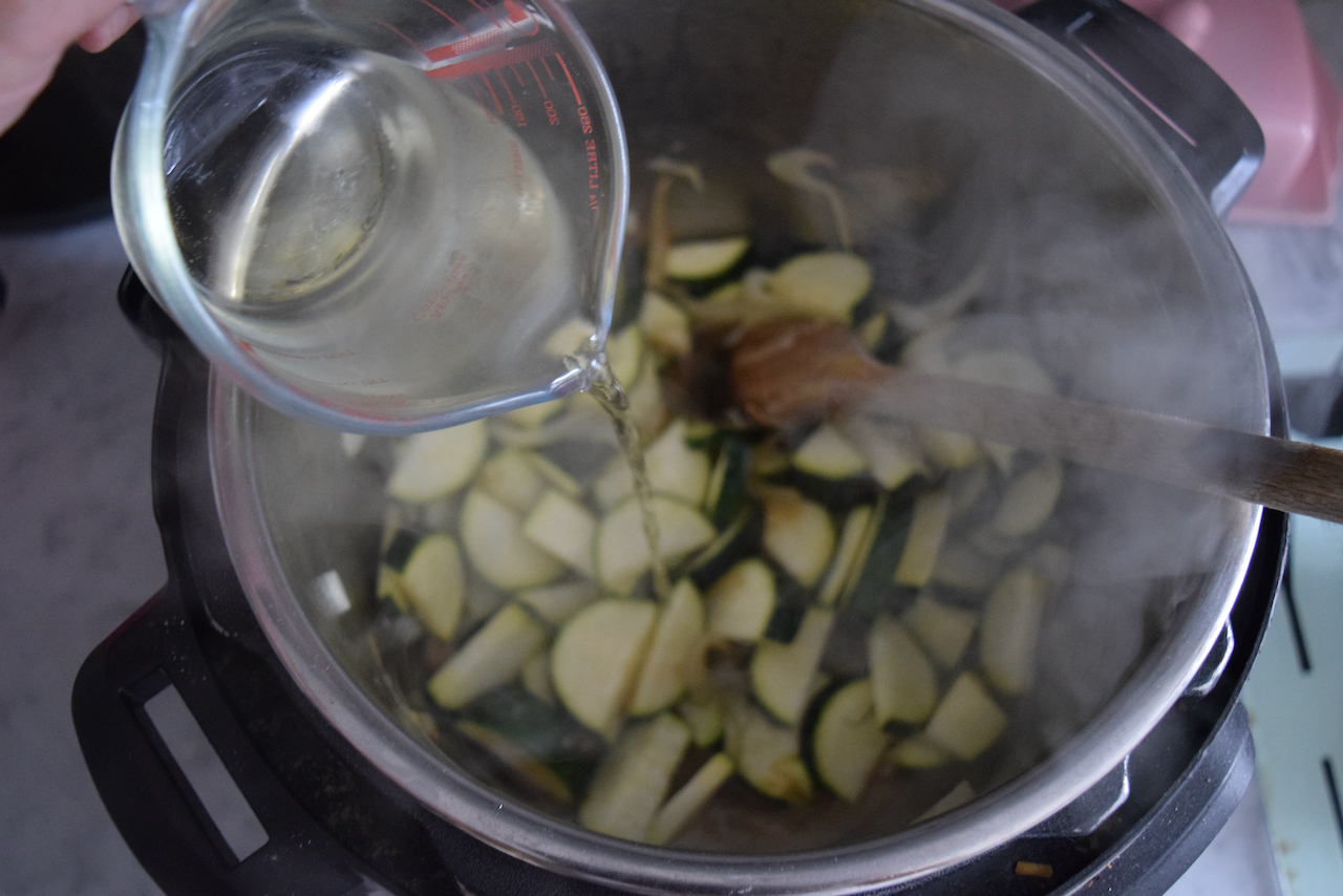 Summer Courgette and Parmesan Soup from Lucy Loves Food Blog