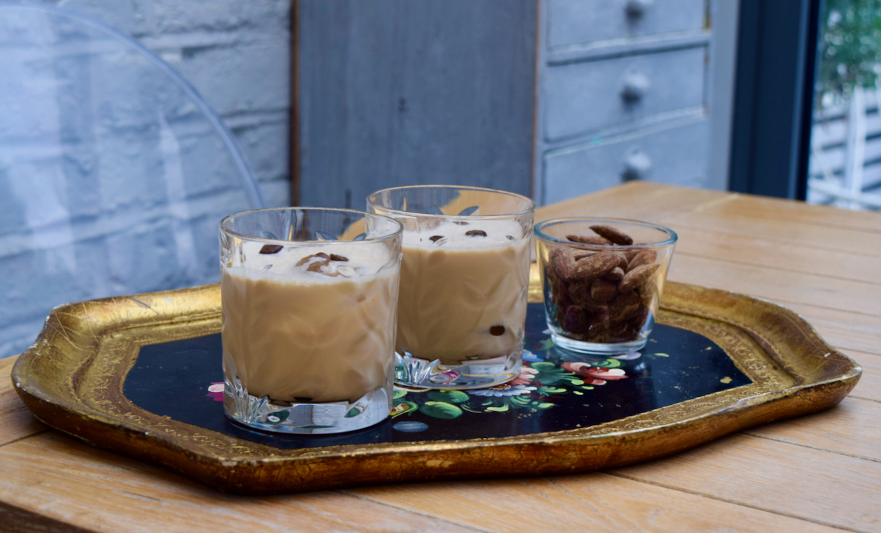 Sambuca Iced Coffee recipe from Lucy Loves Food Blog