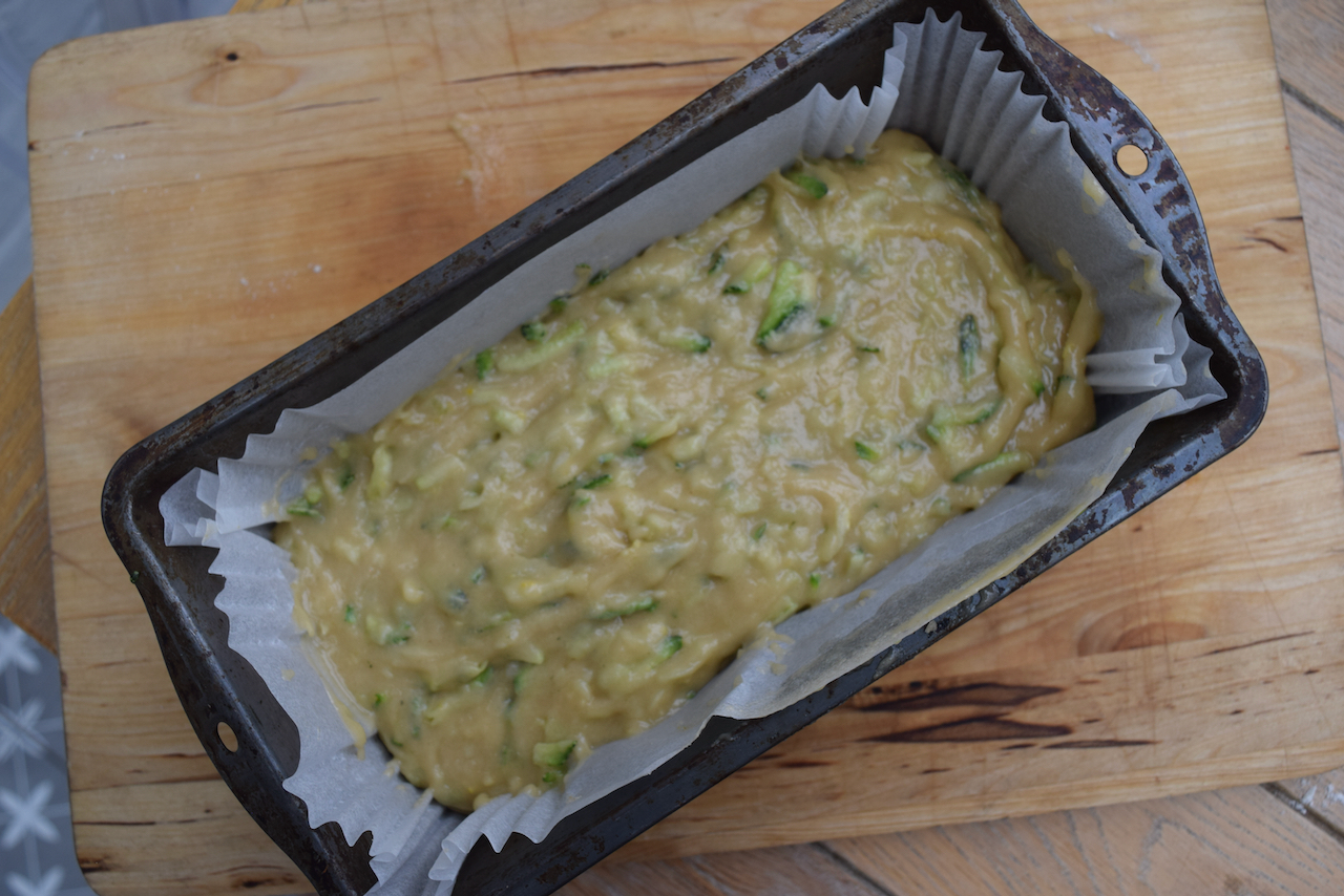 Courgette Loaf Cake recipe from Lucy Loves Food Blog