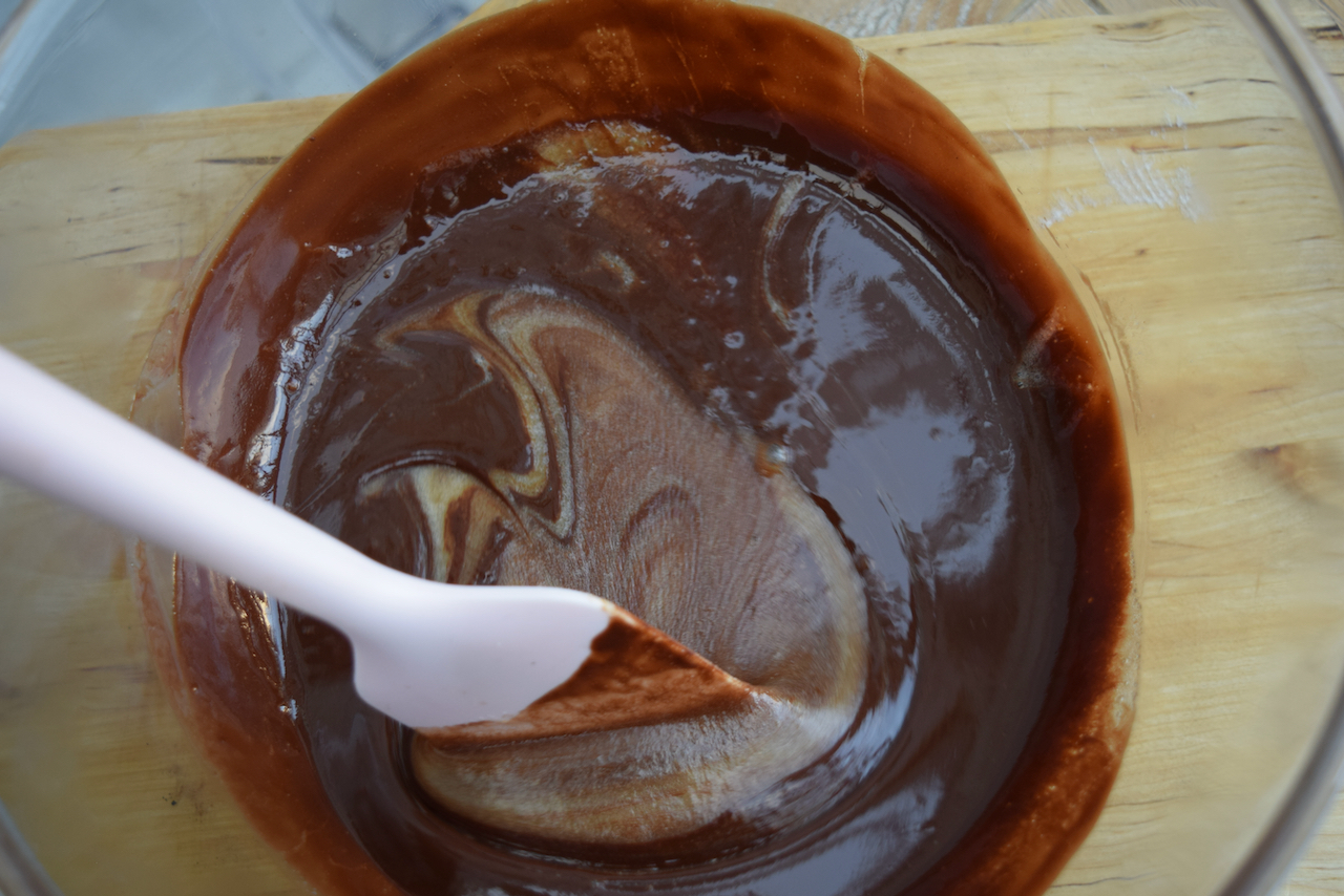 Chocolate Cream Cheese Brownies recipe from Lucy Loves Food Blog