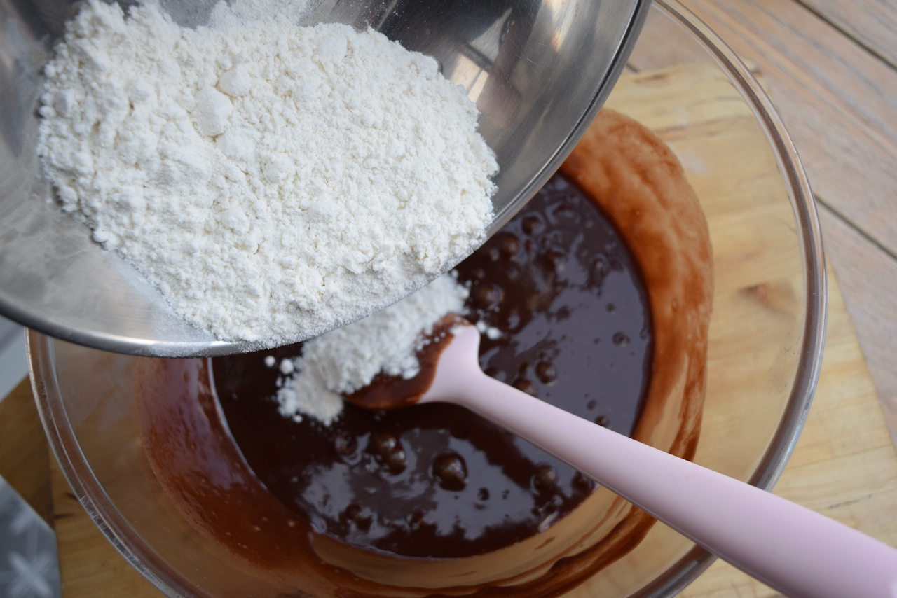 Chocolate Cream Cheese Brownies recipe from Lucy Loves Food Blog