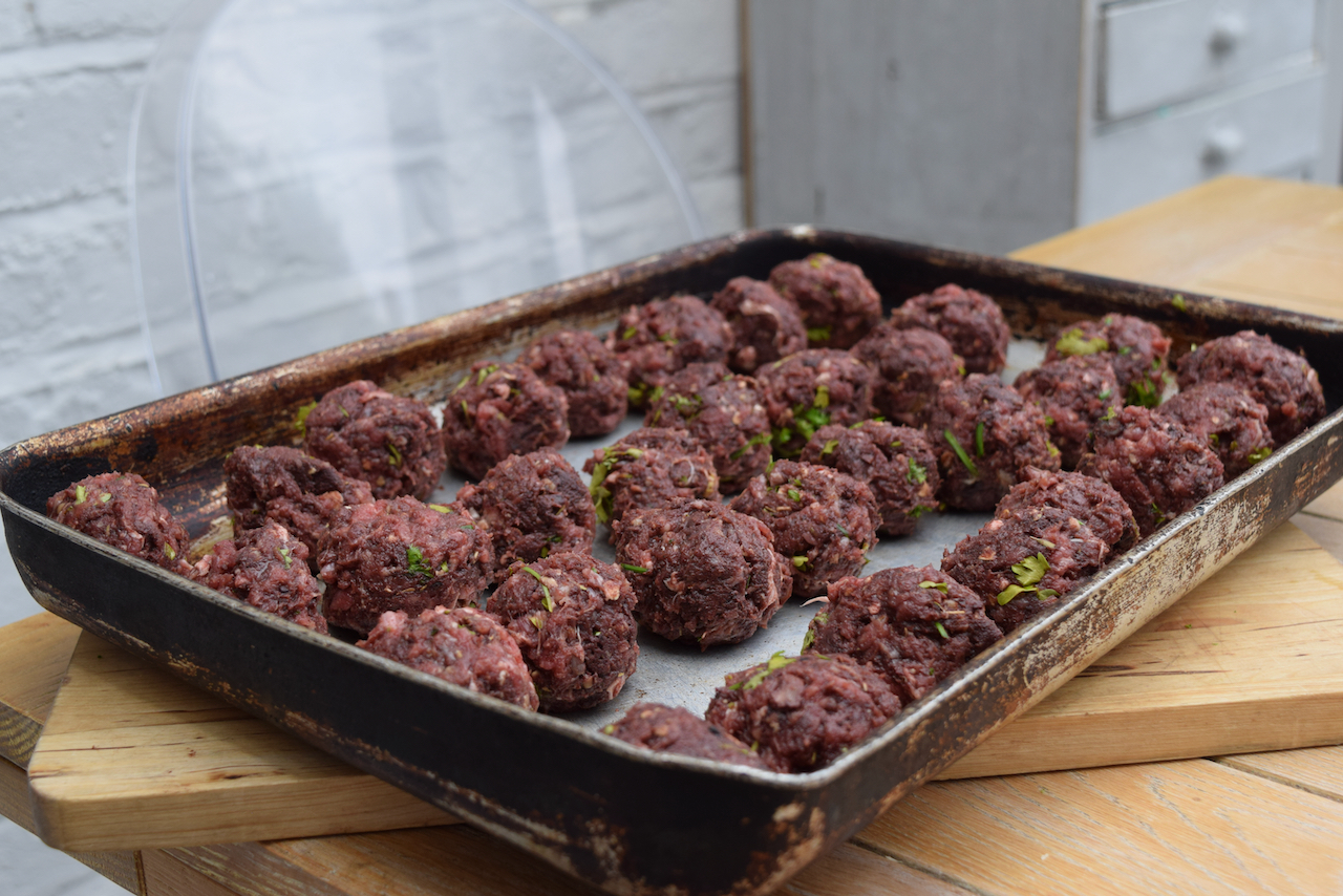 Black Pudding Meatballs recipe from Lucy Loves Food Blog