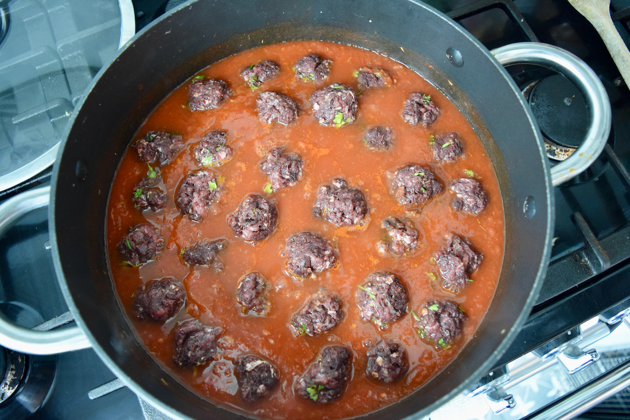 Black Pudding Meatballs recipe from Lucy Loves Food Blog