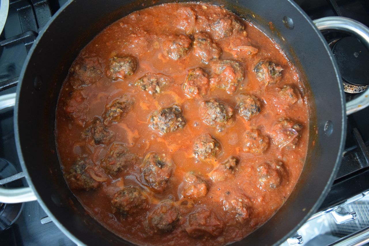 Black Pudding Meatballs recipe from Lucy Loves Food Blog