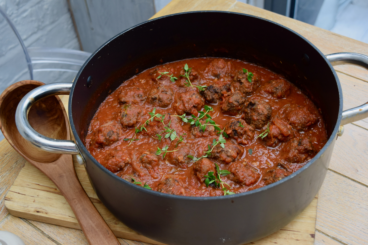 Black Pudding Meatballs recipe from Lucy Loves Food Blog