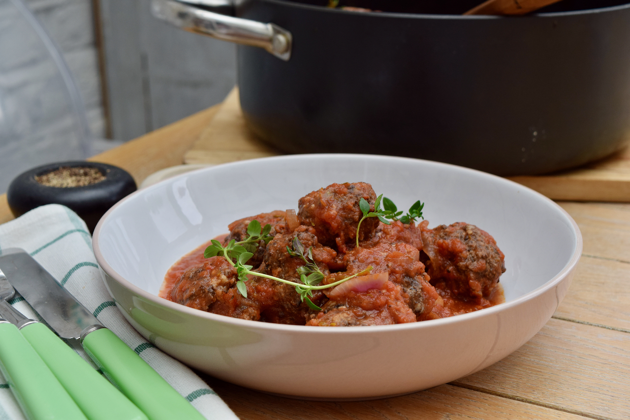 Black Pudding Meatballs recipe from Lucy Loves Food Blog