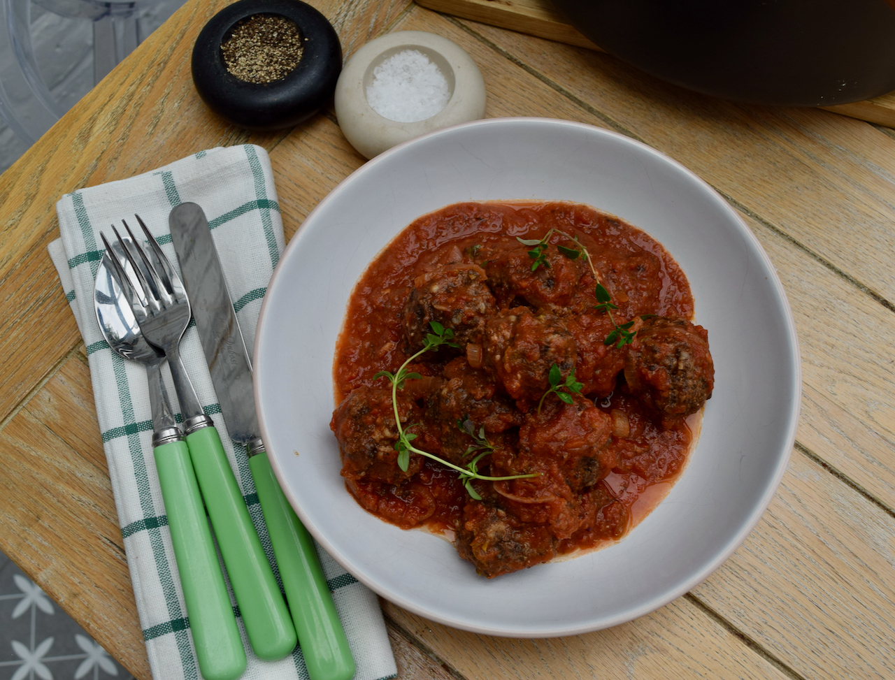 Black Pudding Meatballs recipe from Lucy Loves Food Blog