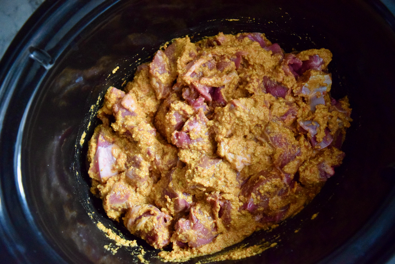 Slow Cooker Lamb Pasanda recipe from Lucy Loves Food Blog