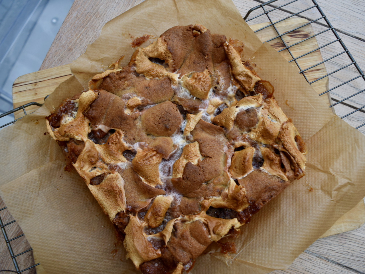 S'mores Squares recipe from Lucy Loves Food Blog