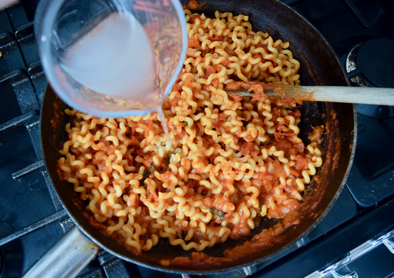 Pasta with Vodka Tomato Sauce recipe from Lucy Loves Food Blog