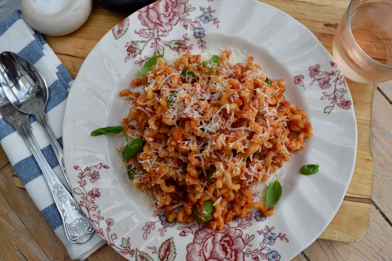 Pasta with Vodka Tomato Sauce recipe from Lucy Loves Food Blog
