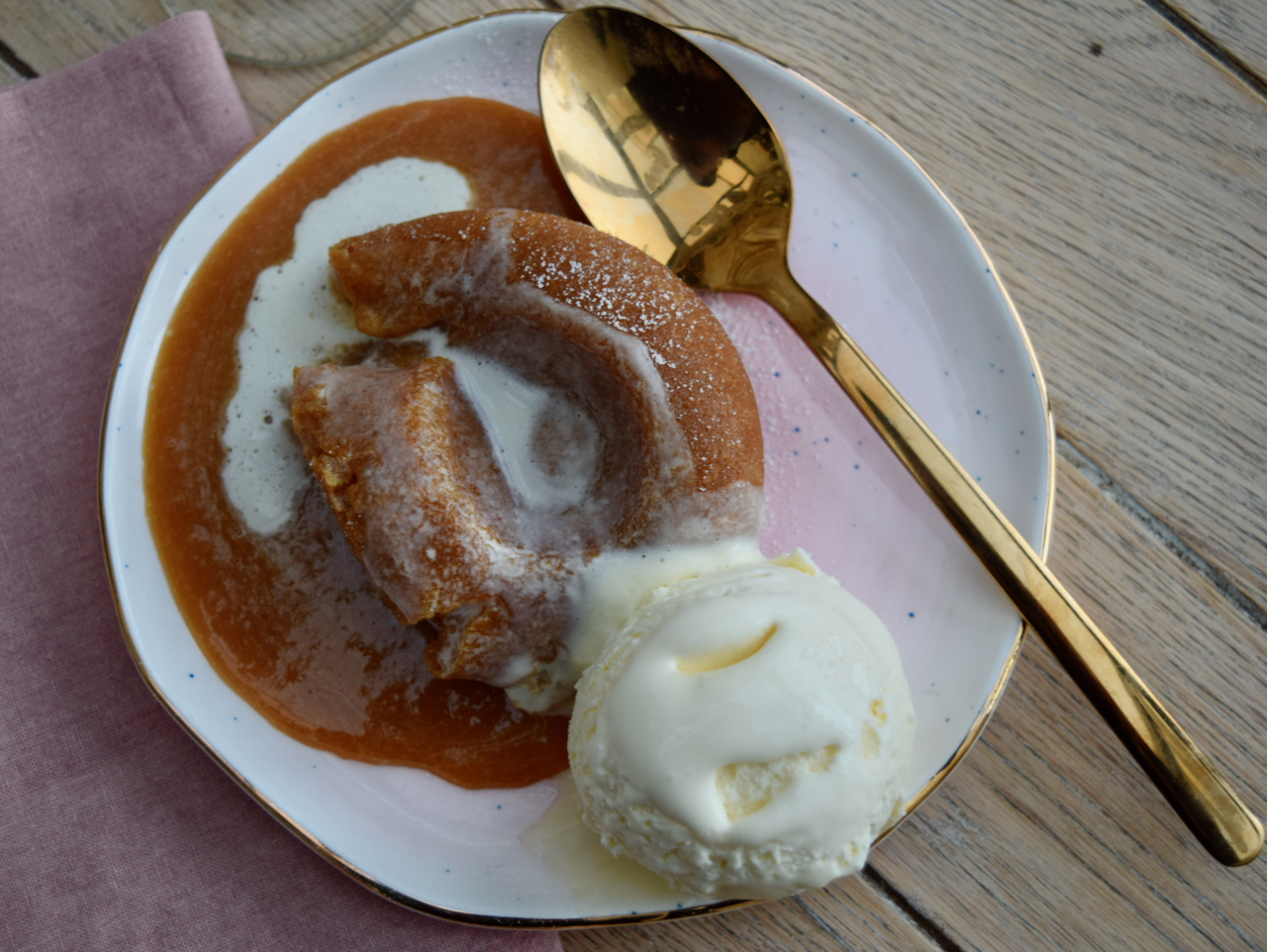 Caramel Lava Puddings recipe from Lucy Loves Food Blog