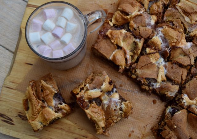 S'mores Squares recipe from Lucy Loves Food Blog