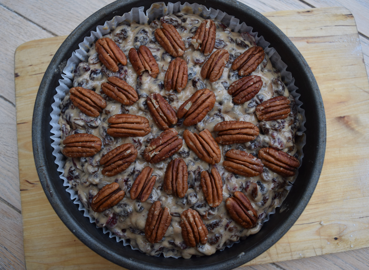 Baileys Fruit Cake for Christmas recipe from Lucy Loves Food Blog