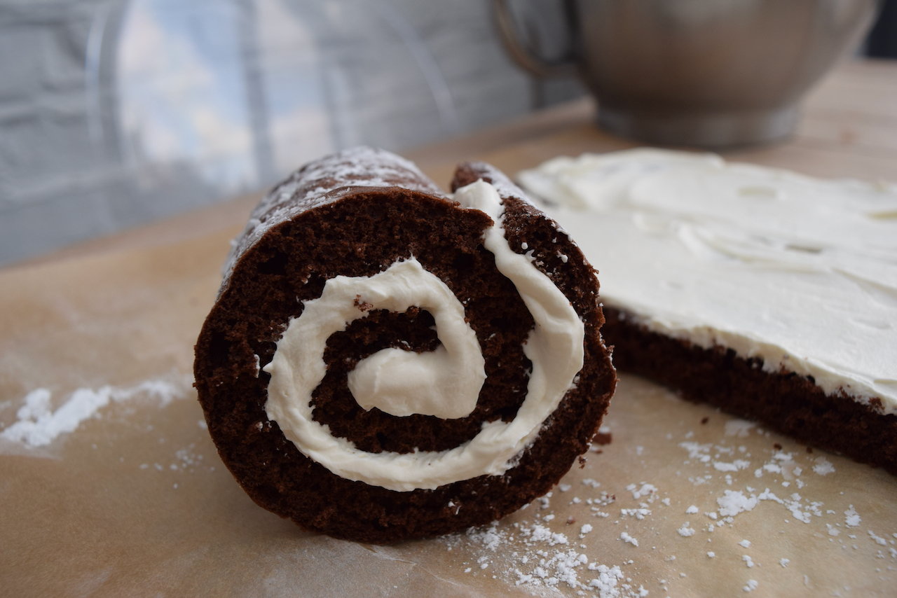 Espresso Martini Vertical Roulade recipe from Lucy Loves Food Blog