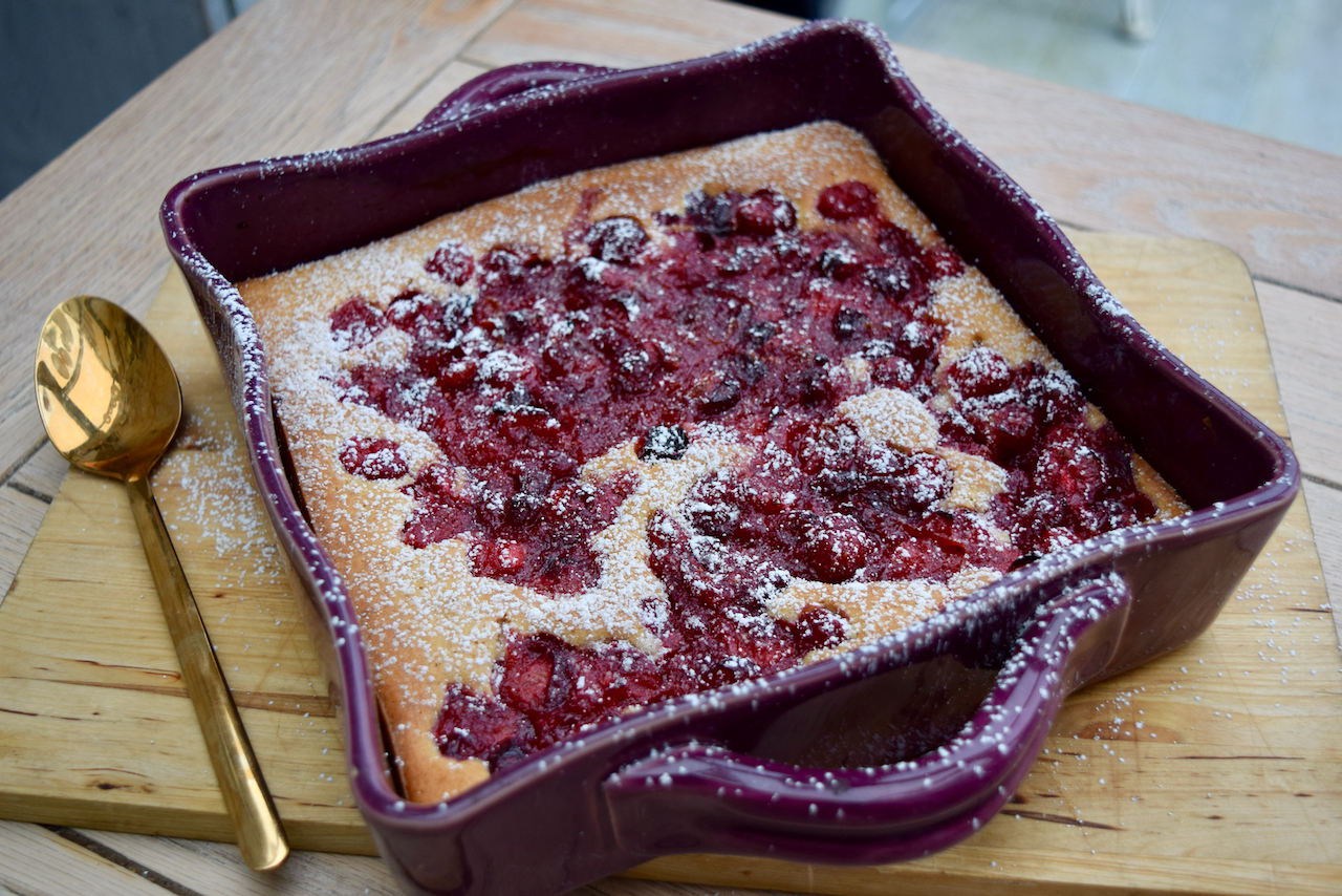 Cranberry Orange Pudding Cake recipe from Lucy Loves Food Blog