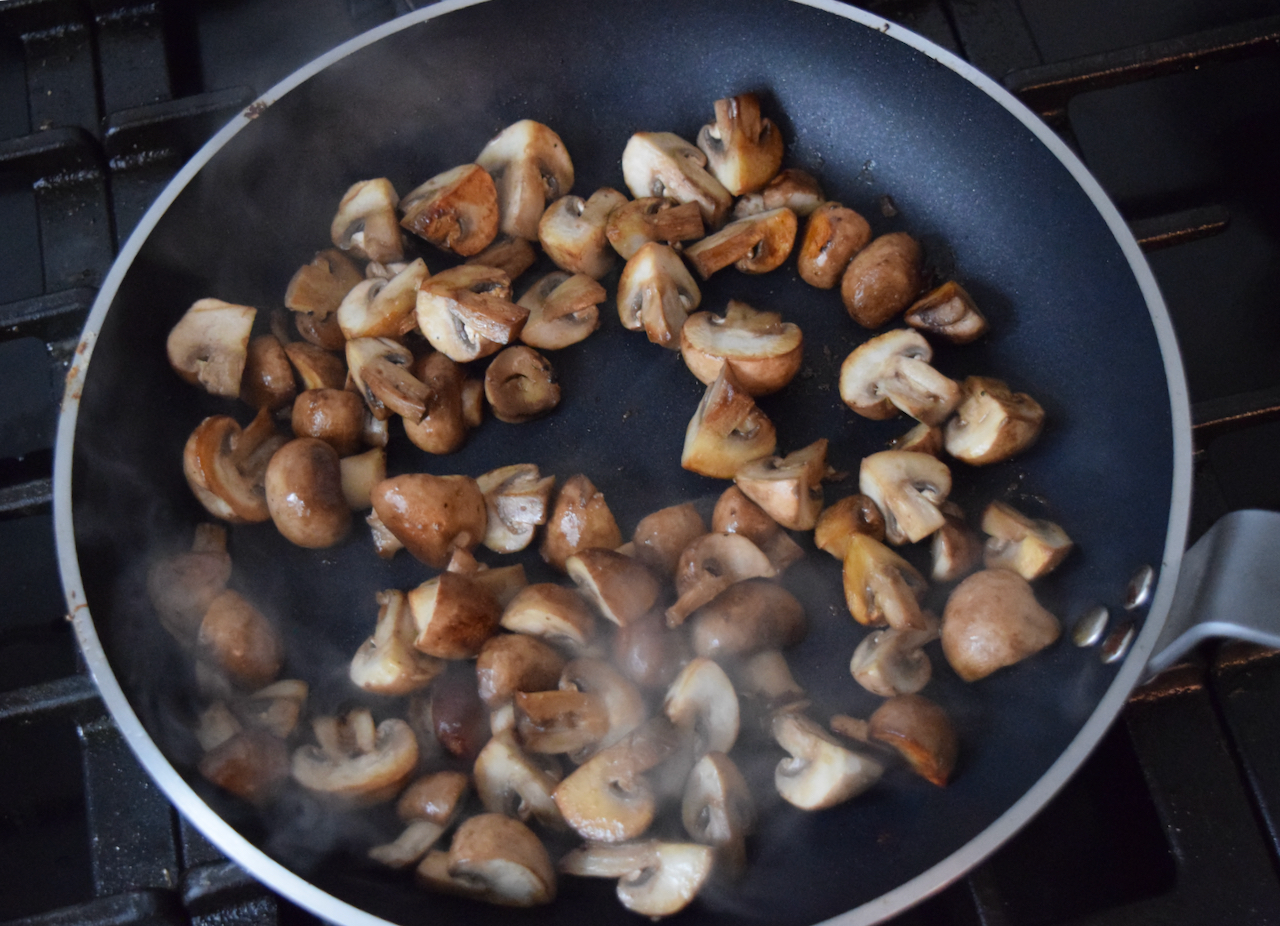 Venison Stroganoff recipe from Lucy Loves Food Blog