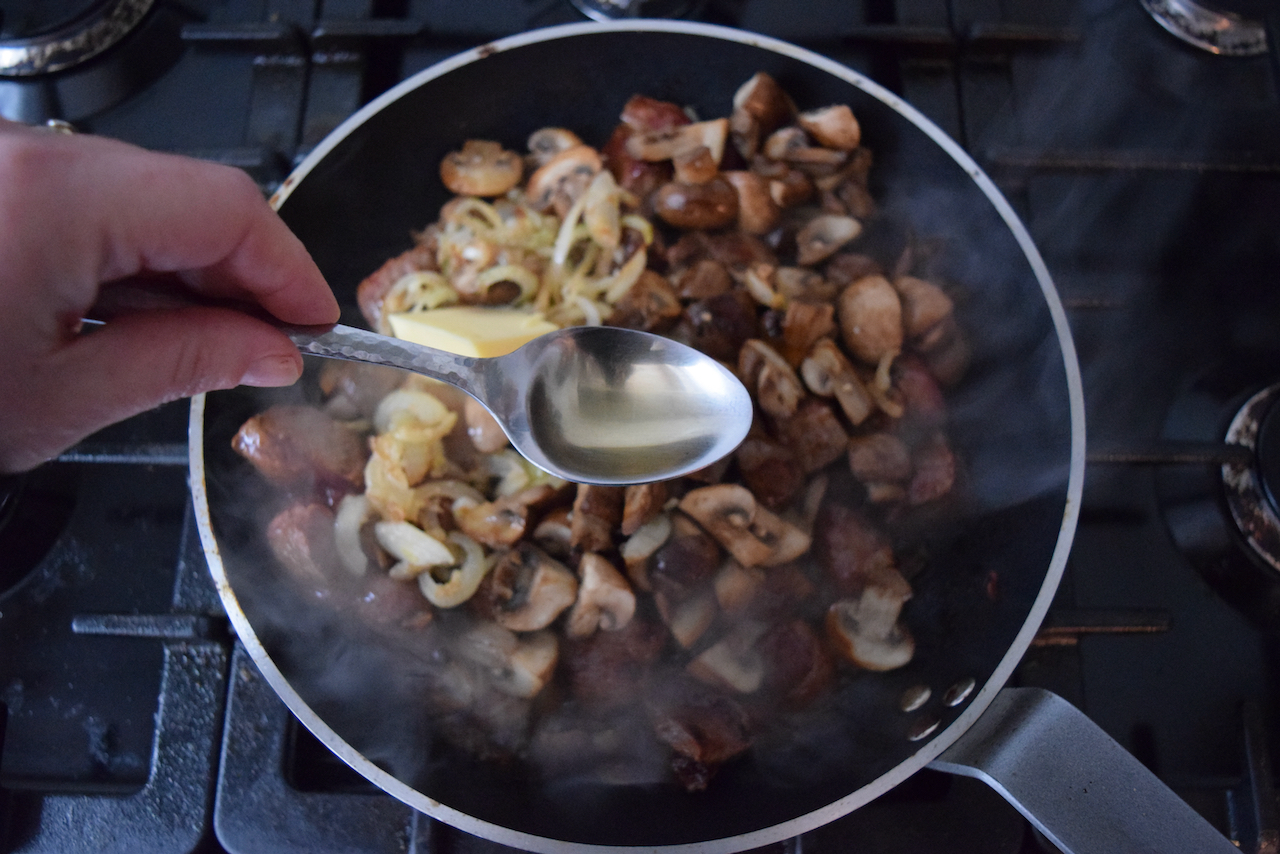 Venison Stroganoff recipe from Lucy Loves Food Blog