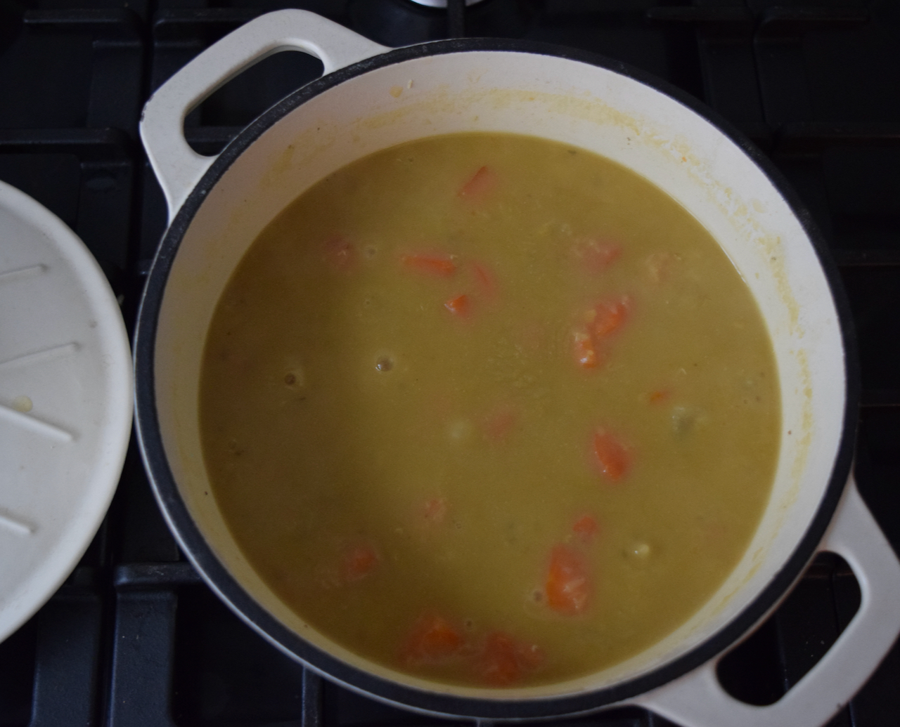 Lentil and Chestnut Soup from Lucy Loves Food Blog