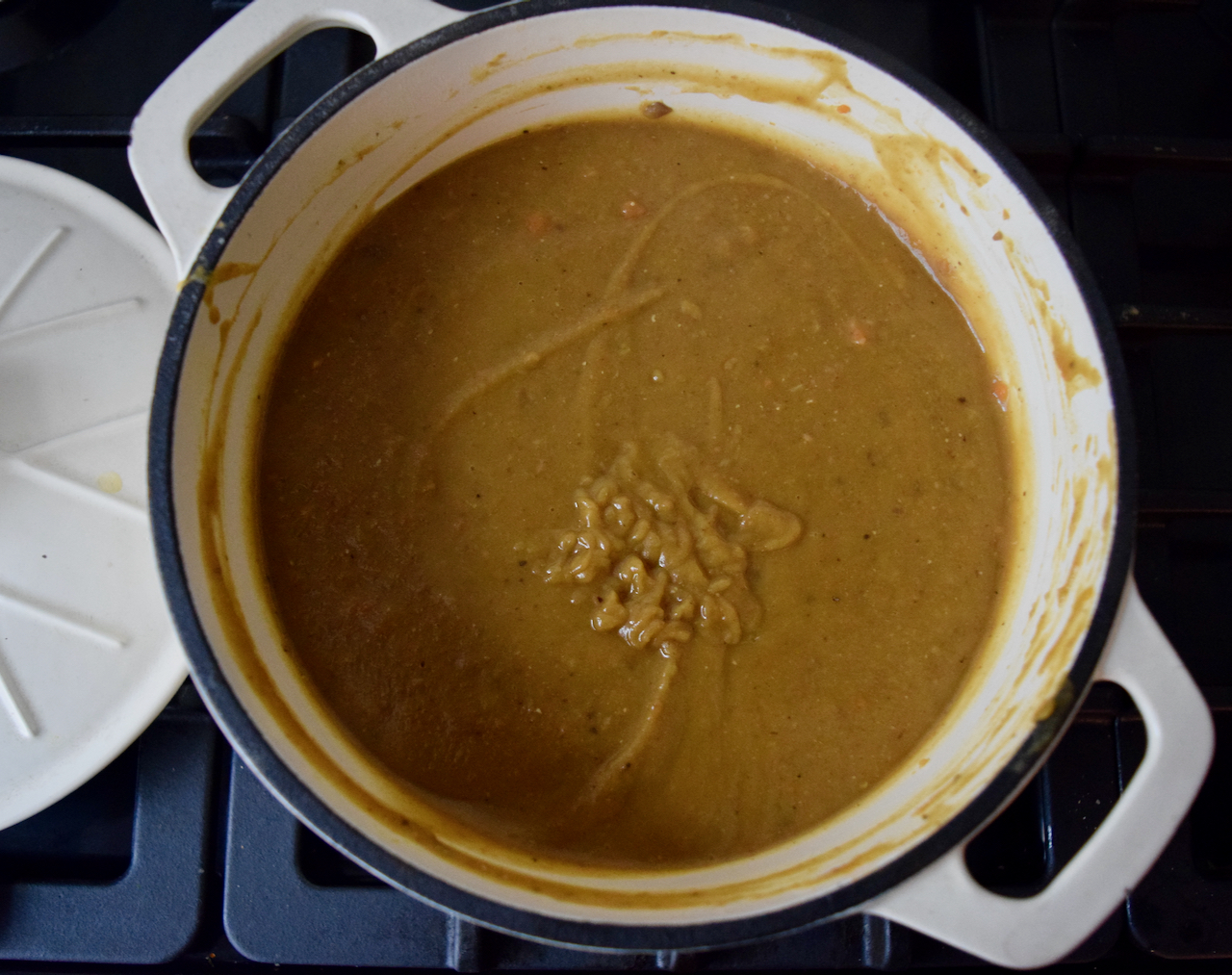 Lentil and Chestnut Soup from Lucy Loves Food Blog