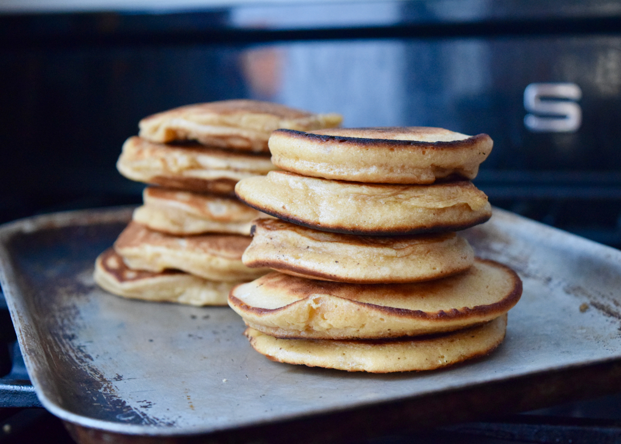 PB and J Pancakes recipe from Lucy Loves Food Blog