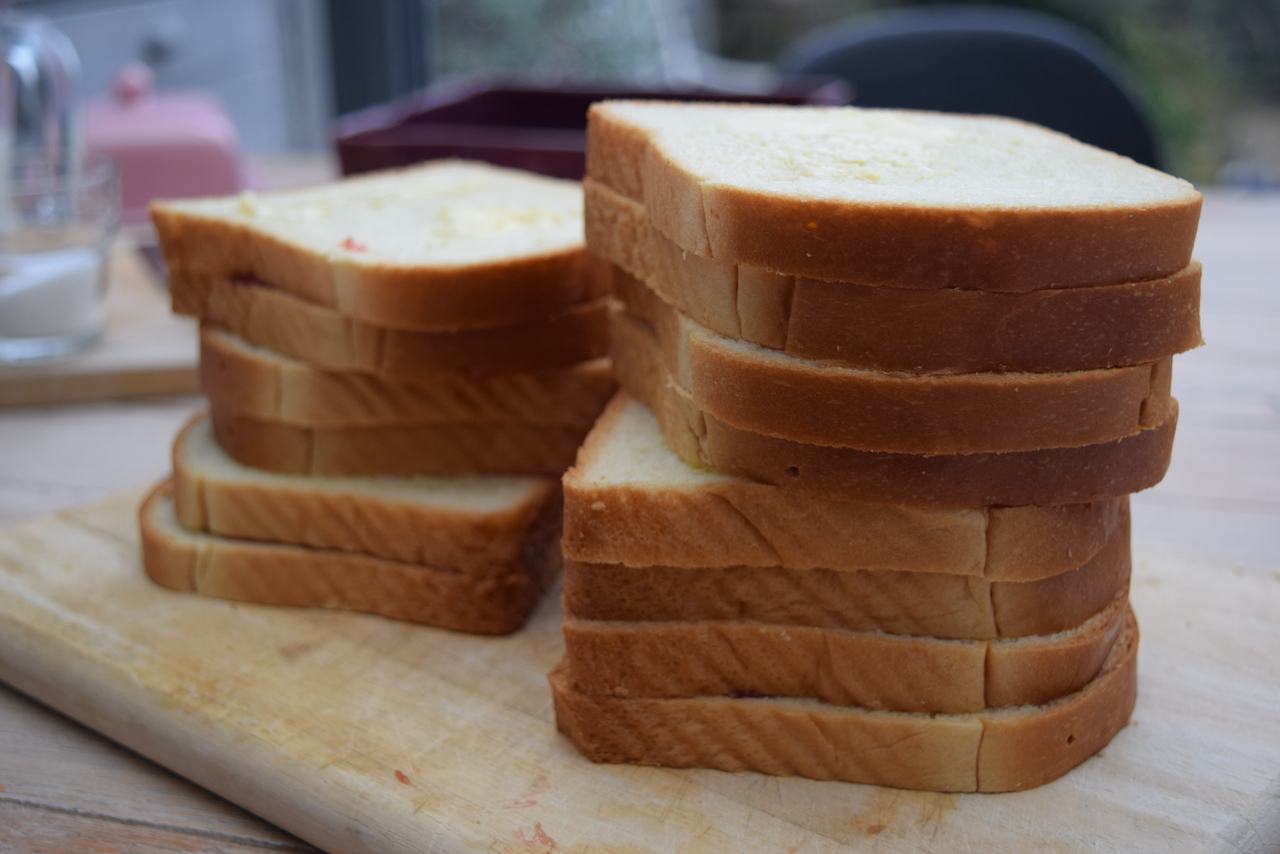 Bread, Jam and Butter Pudding recipe from Lucy Loves Food Blog