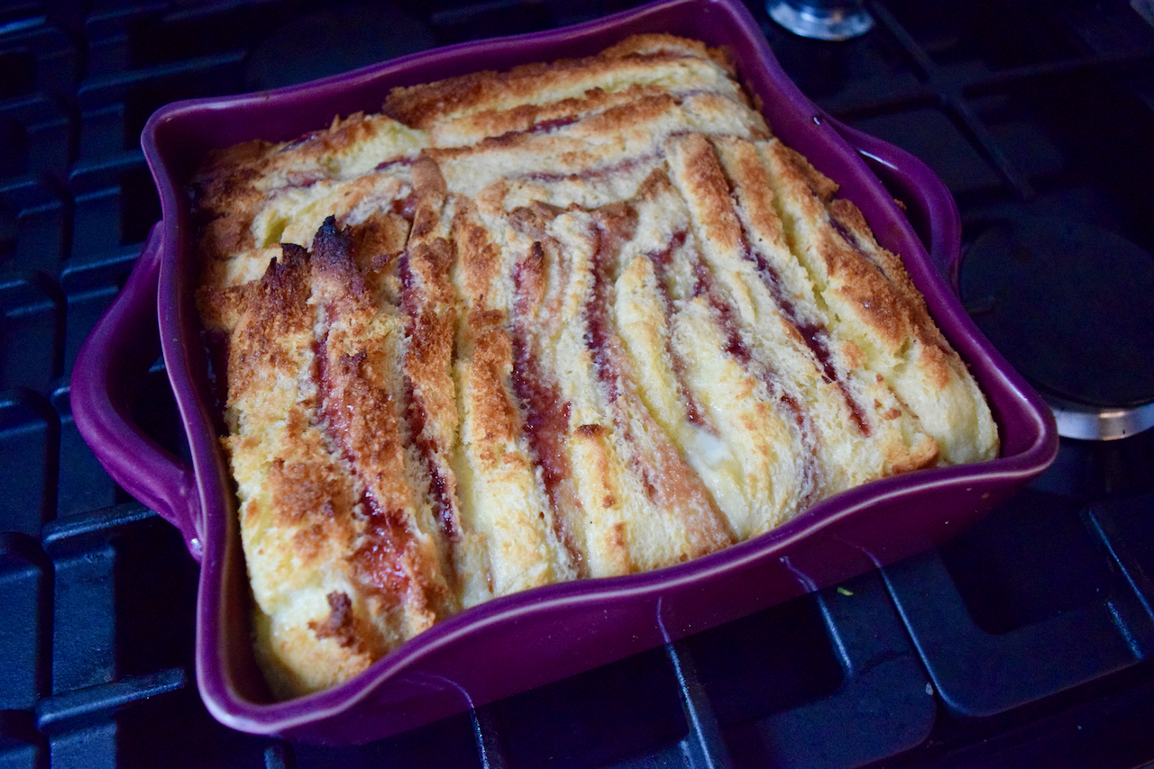 Bread, Jam and Butter Pudding recipe from Lucy Loves Food Blog