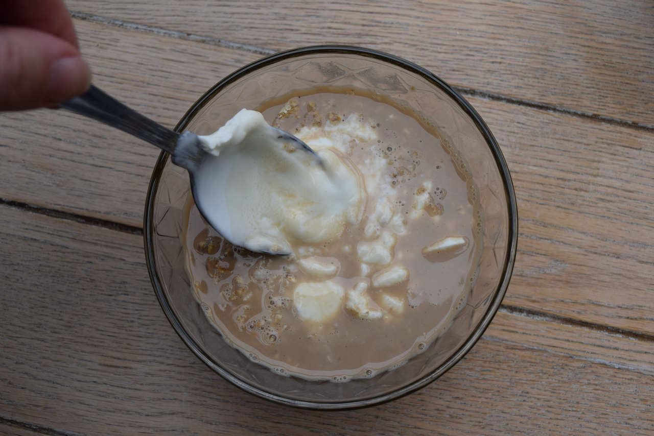 Tiramisu style Overnight Oats recipe from Lucy Loves Food Blog