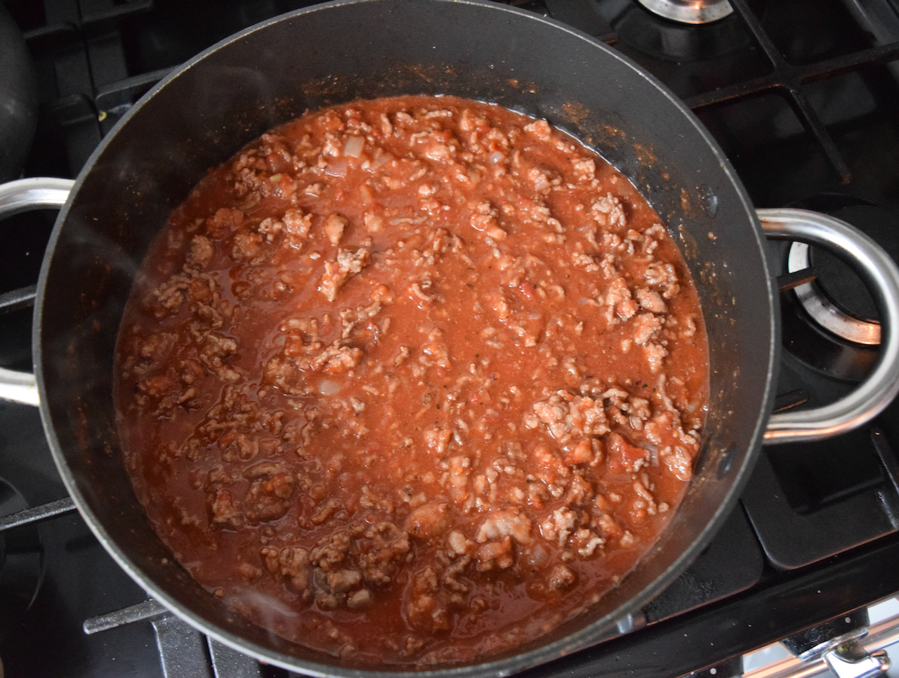 Sausage and Beef Ragu recipe from Lucy Loves Food Blog