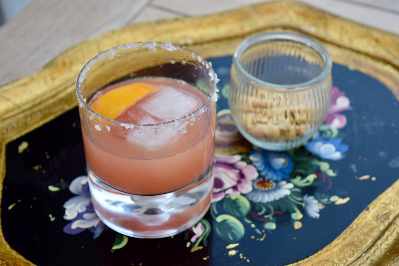Salty Dog cocktail recipe from Lucy Loves Food Blog