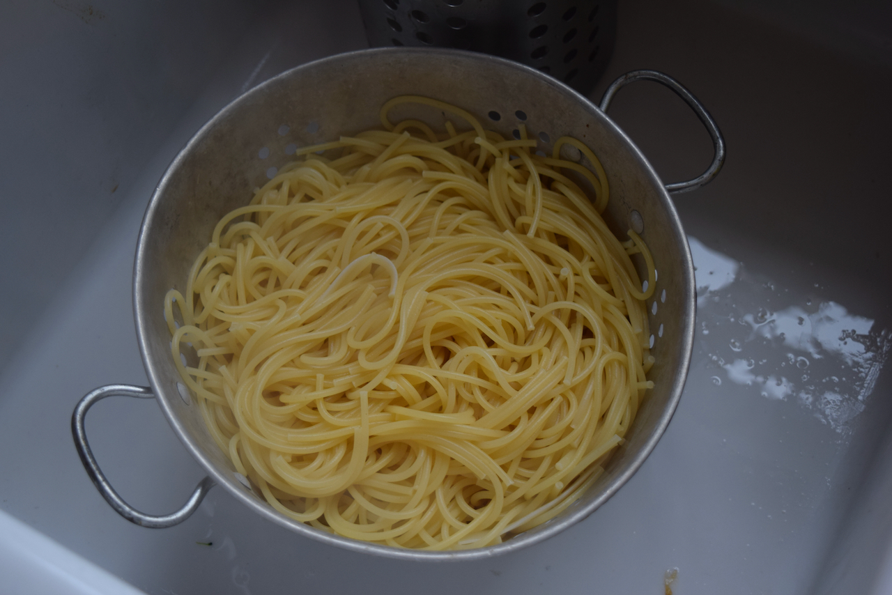 Truffle Marmite Pasta recipe from Lucy Loves Food Blog