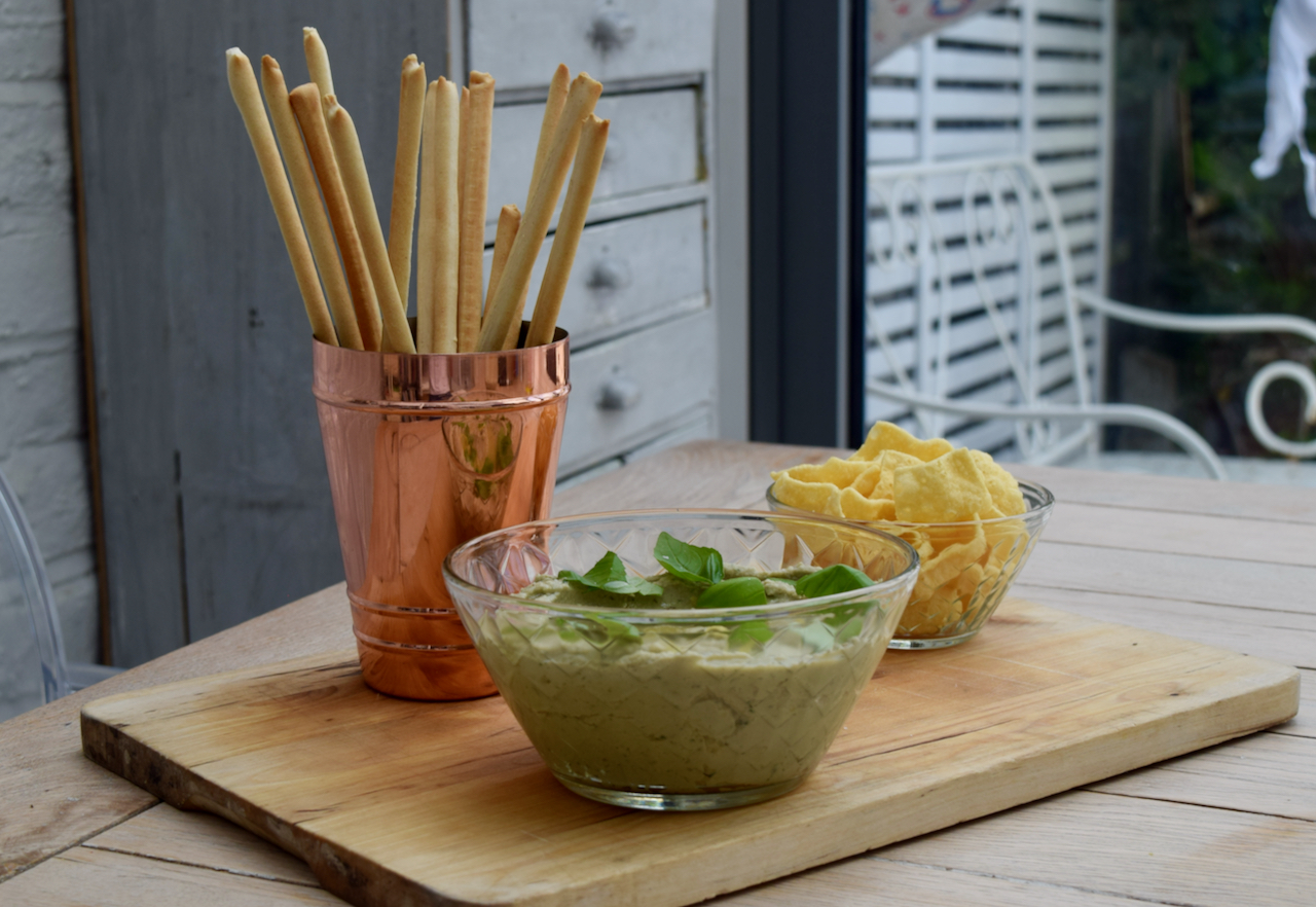 Artichoke and White Bean Dip recipe from Lucy Loves Food Blog