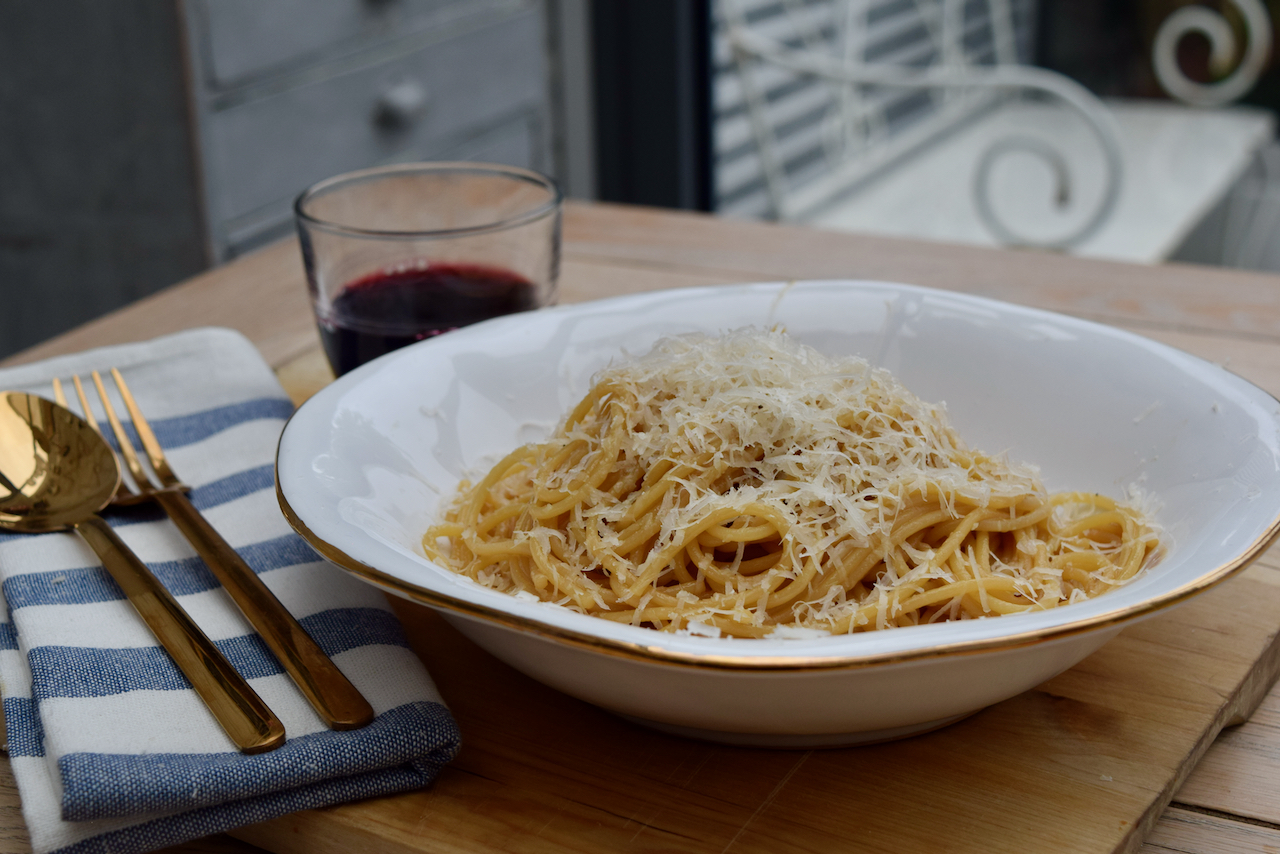 Truffle Marmite Pasta recipe from Lucy Loves Food Blog