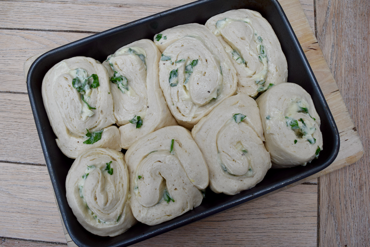 Garlic Butter Rolls recipe from Lucy Loves Food Blog