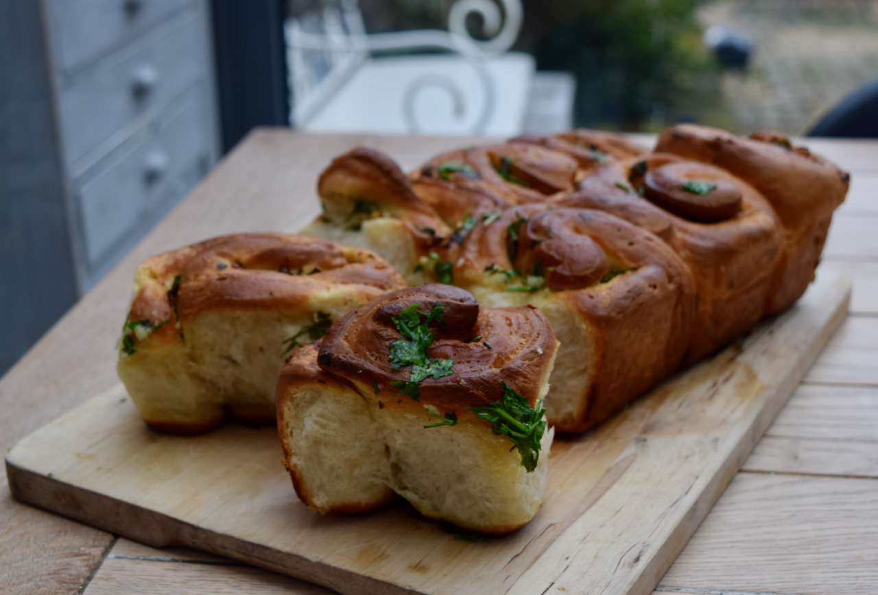 Garlic Butter Rolls recipe from Lucy Loves Food Blog