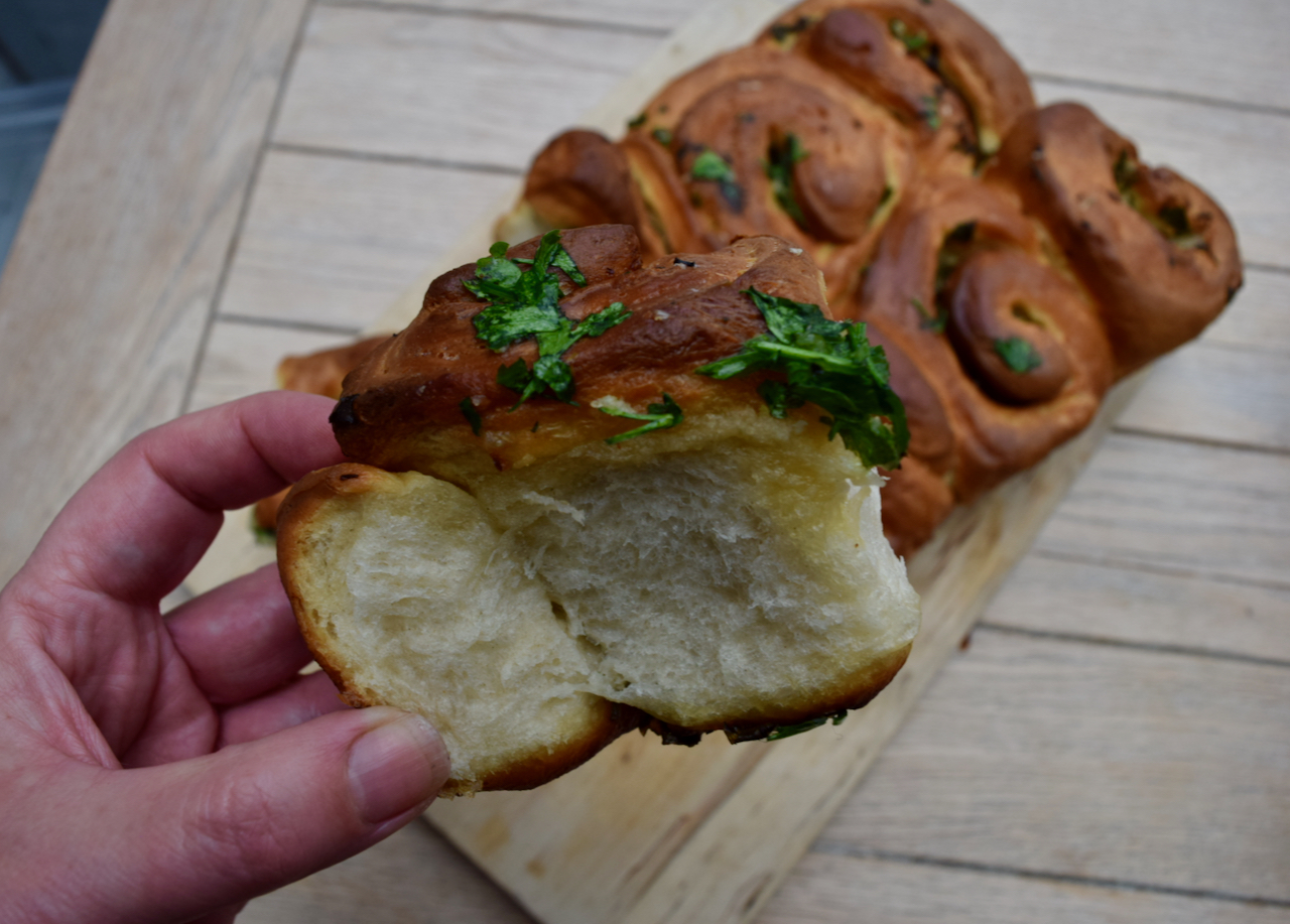 Garlic Butter Rolls recipe from Lucy Loves Food Blog