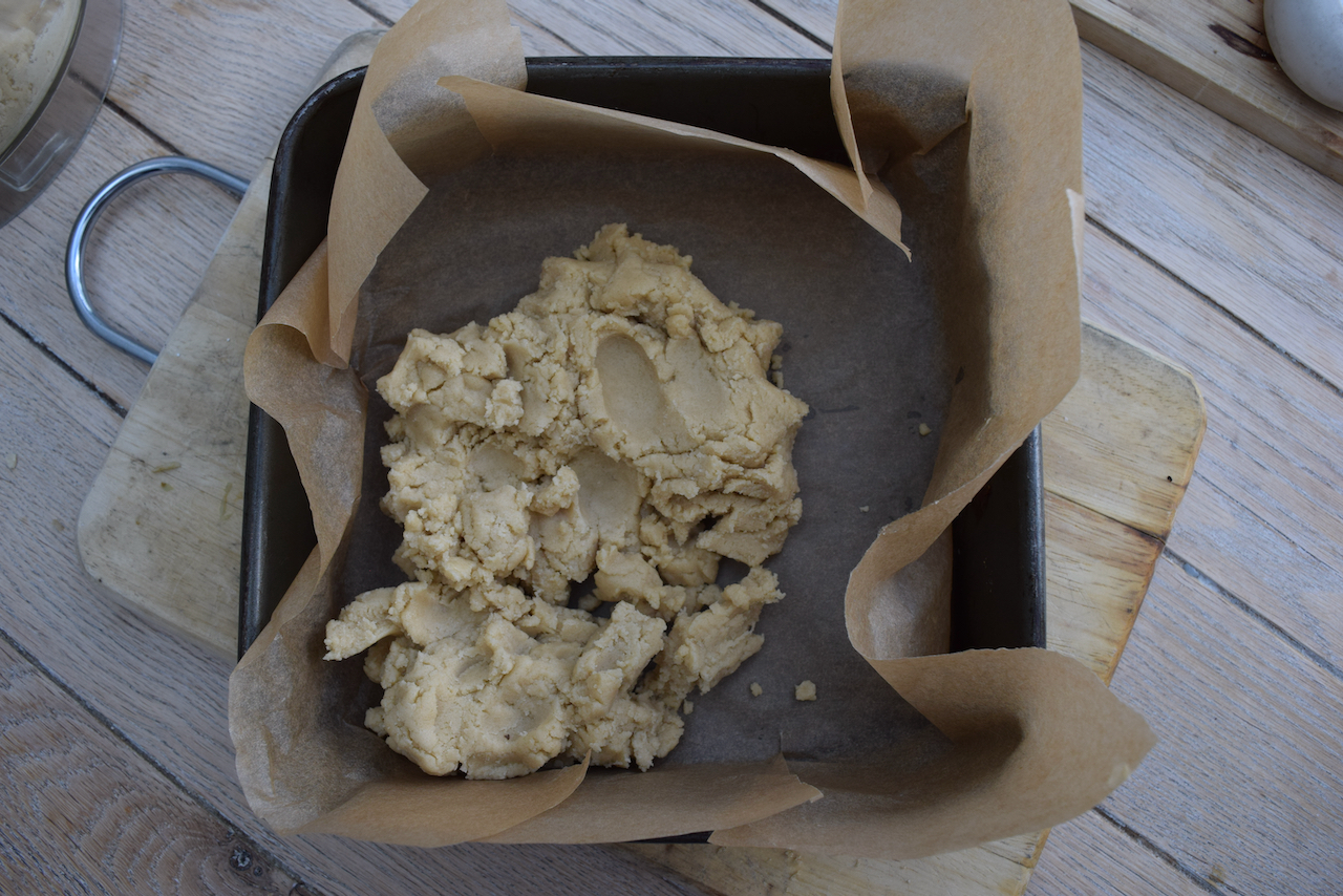 Brown Sugar Apple Shortbread recipe from Lucy Loves Food Blog