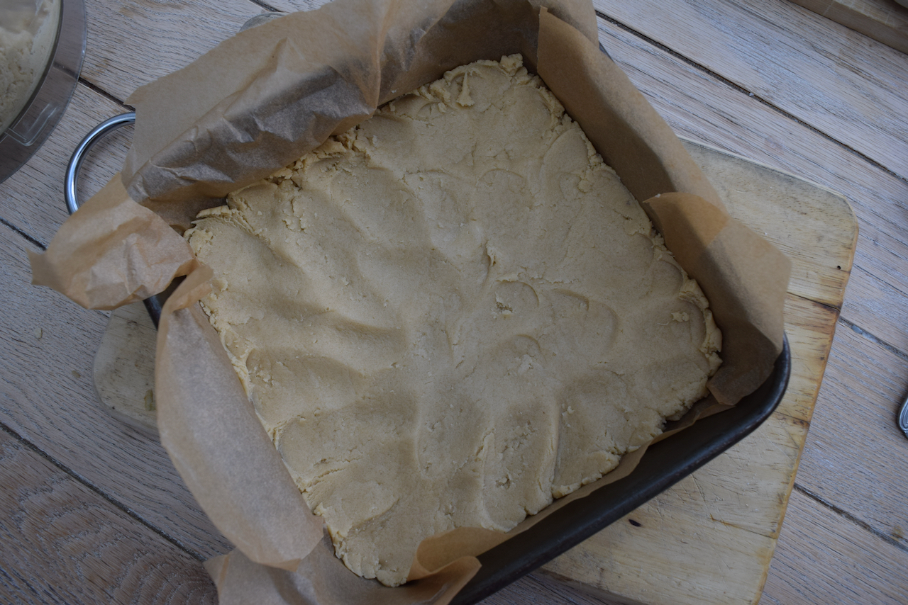 Brown Sugar Apple Shortbread recipe from Lucy Loves Food Blog