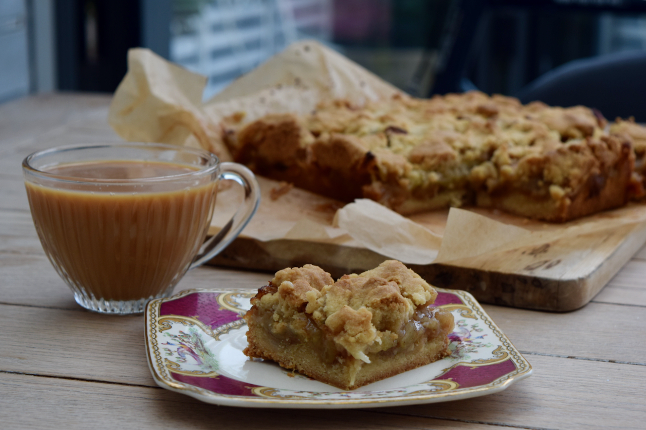 Brown Sugar Apple Shortbread recipe from Lucy Loves Food Blog